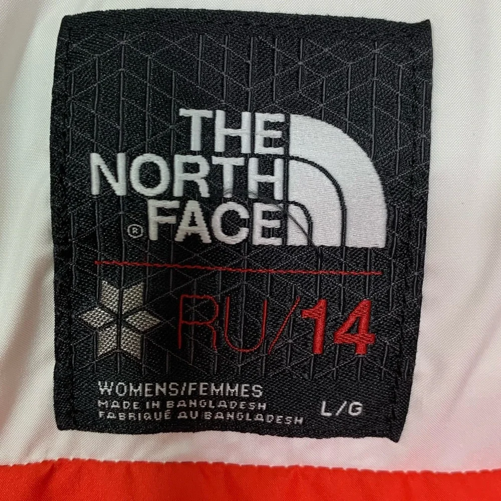 The North Face Women’s RU/14 Goose Down Color Block Vest Like New Size L - Picture 7 of 16